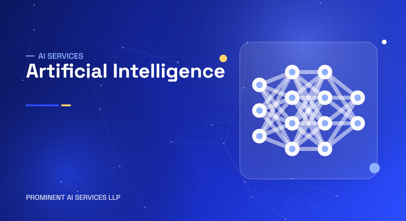 Artificial Intelligence services by Prominent AI Services LLP