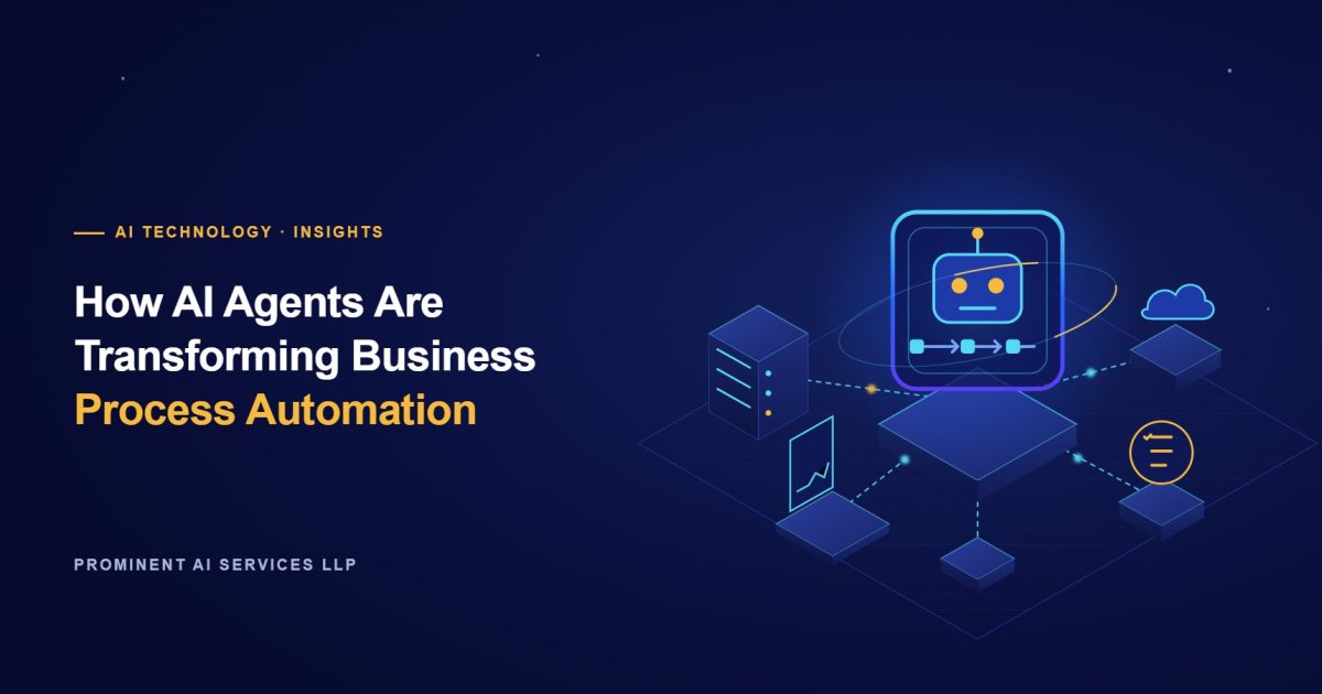 Illustration for the article: How AI Agents Are Transforming Business Process Automation