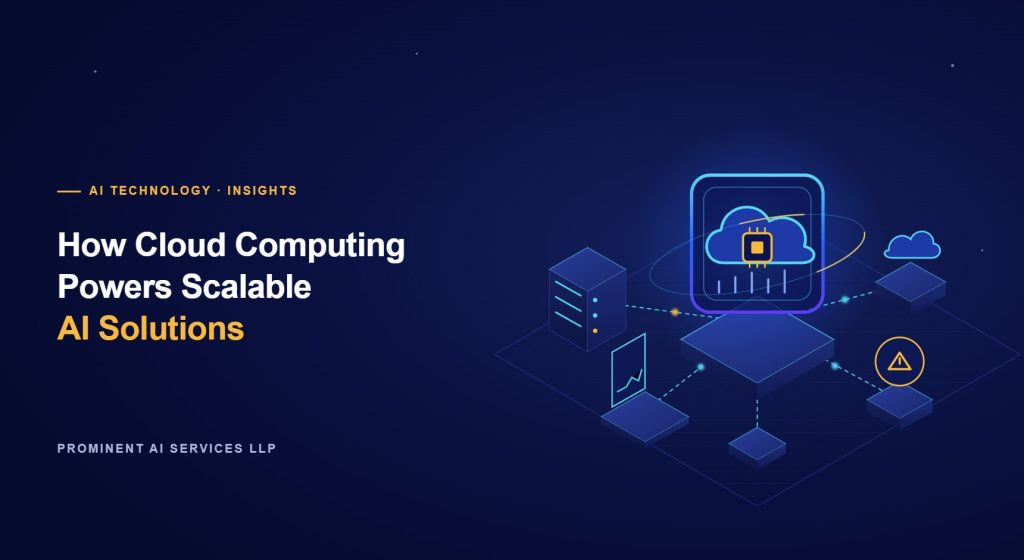 Illustration for the article: How Cloud Computing Powers Scalable AI Solutions