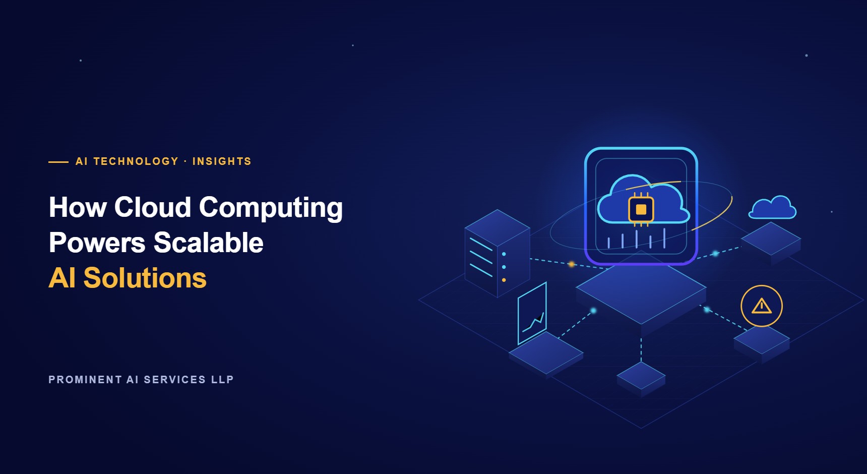 Illustration for the article: How Cloud Computing Powers Scalable AI Solutions
