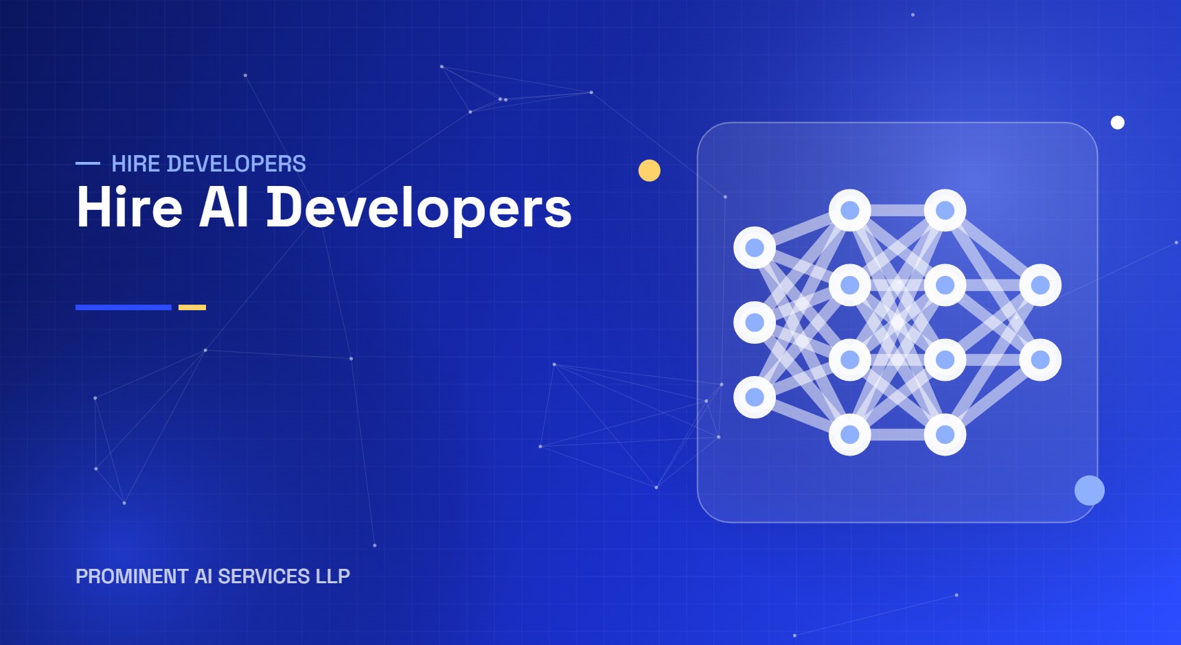 Hire AI Developers from Prominent AI Services LLP