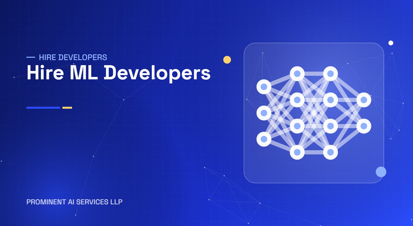Hire ML Developers from Prominent AI Services LLP