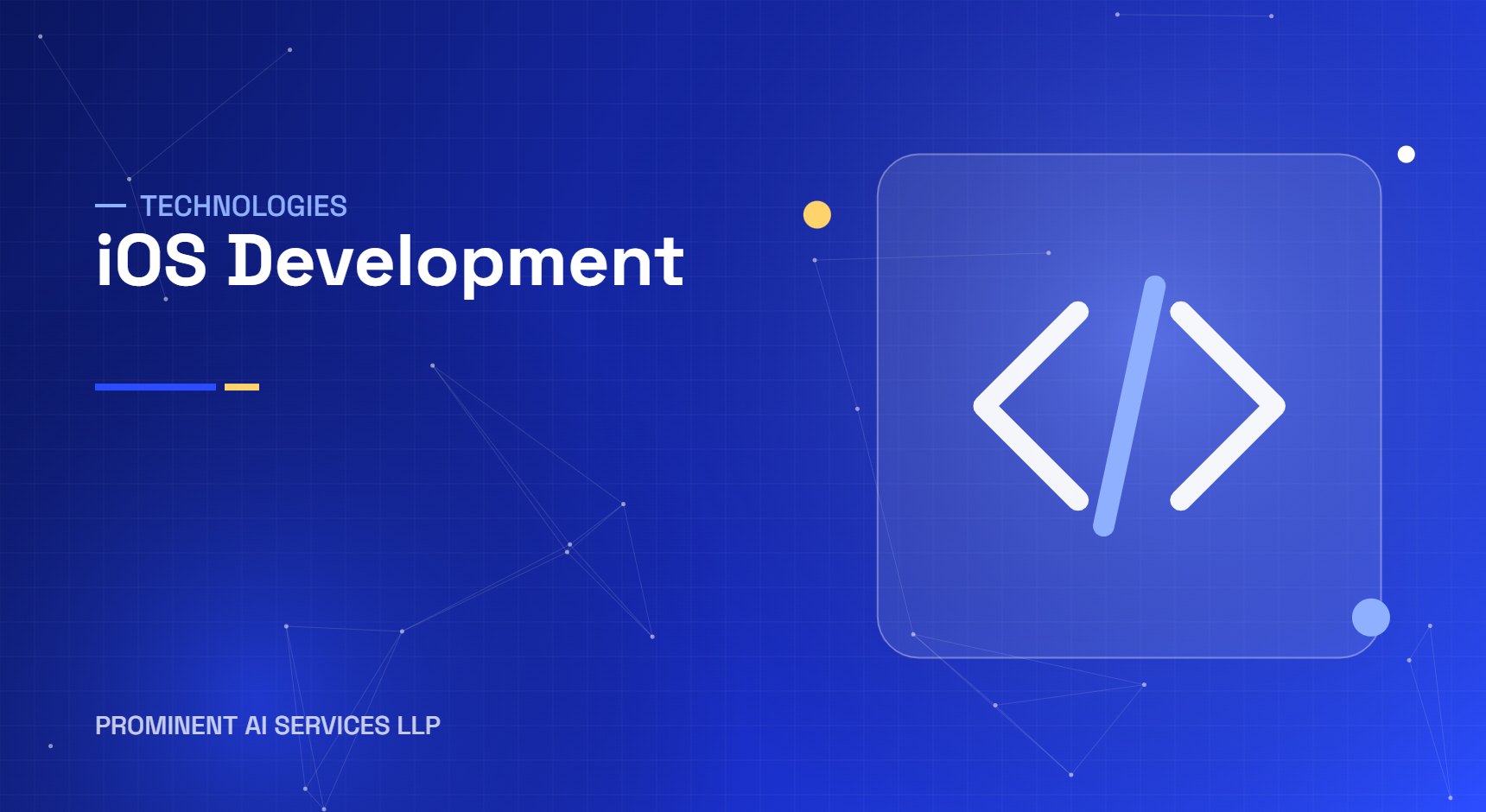 iOS development services by Prominent AI Services LLP