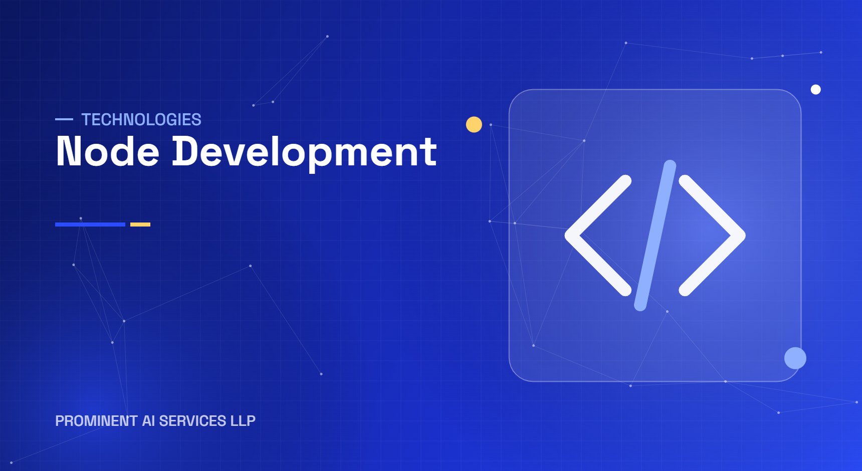 Node development services by Prominent AI Services LLP