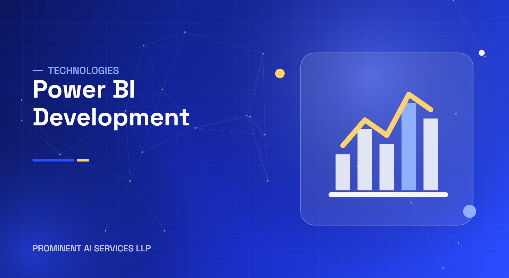 Power BI development services by Prominent AI Services LLP