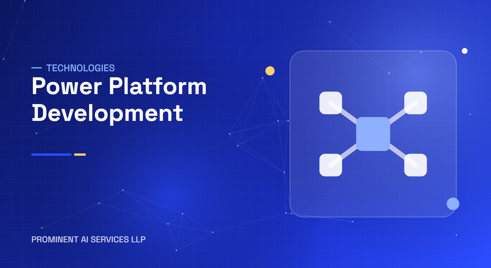 Power Platform development services by Prominent AI Services LLP