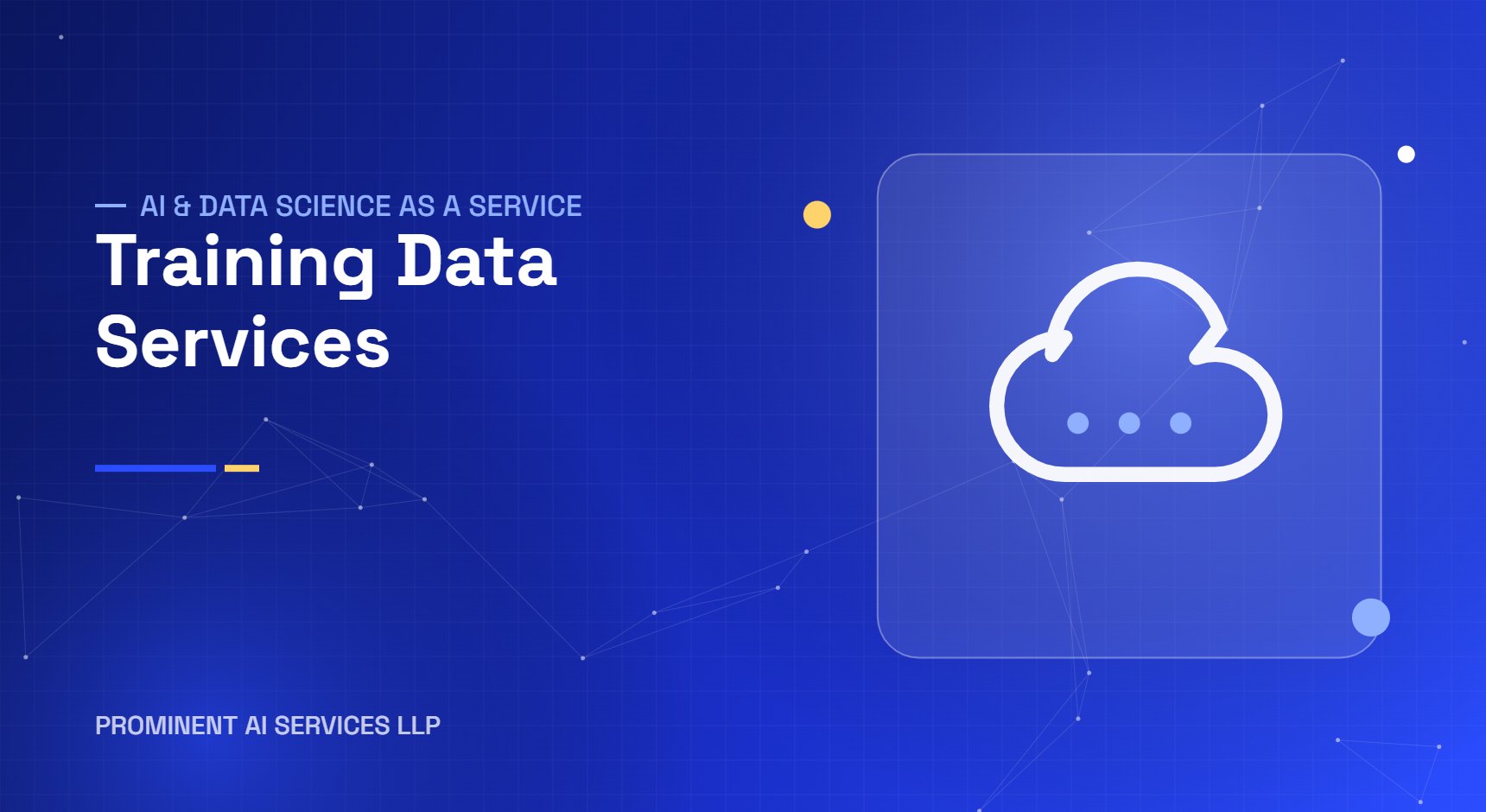 Training Data Services services by Prominent AI Services LLP